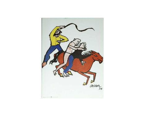 Alexander Calder(American, 1898-1976)Poster for Amnesty International Prisoners of Conscience 1977,unsigned,offset lithograph