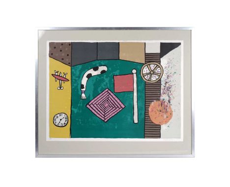 James "Alan" Davie (Scottish, 1920-2014)"Magic Picture No. 1",signed and dated 1977,lithograph,57 x 78cms (page), 74 x 90cms 