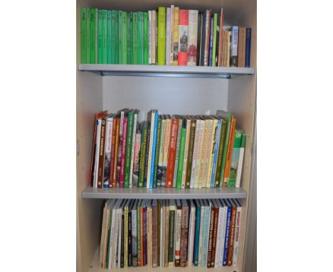 Over 130 railway related hardback and soft cover books including 4 volumes of 'Severn &amp; Wye Railway' by Ian Pope, 'GWR En