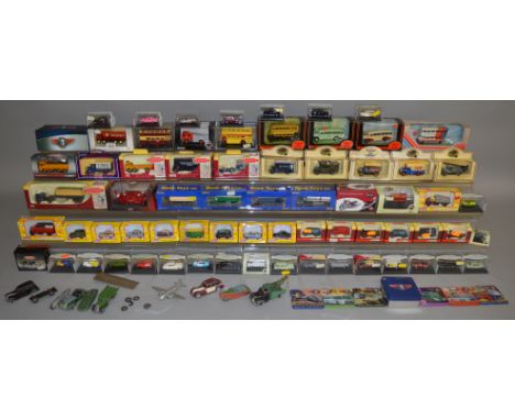 71 boxed diecast models, predominantly in 1:76 scale, from the Oxford, Lledo Trackside, Classix, EFE and Hornby ranges also i