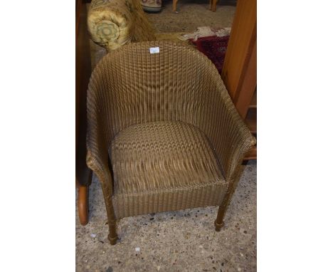 A Lloyd Loom style chair