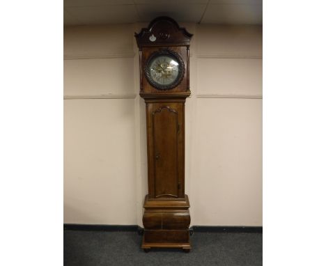 A nineteenth century mahogany longcase clock, height 229cm