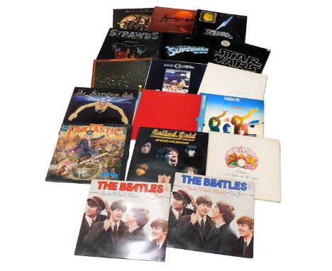 LP records, to include The Beatles, Dire Straits, The Boom Town Rats, Queen, Rolling Stones, Elton John, etc. 