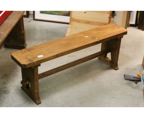Substantial Pine Kitchen Bench