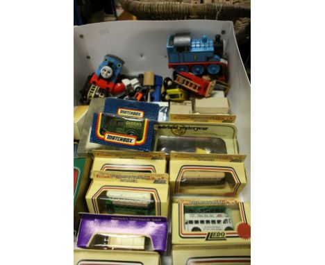 Collection of Boxed and Loose Diecast Cars including Lledo and Models of Yesteryear together with few Thomas the Tank Engine 