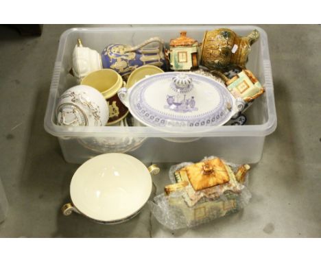 Collection of 19th Century &amp; later ceramics to include Royal Worcester, Staffordshire etc