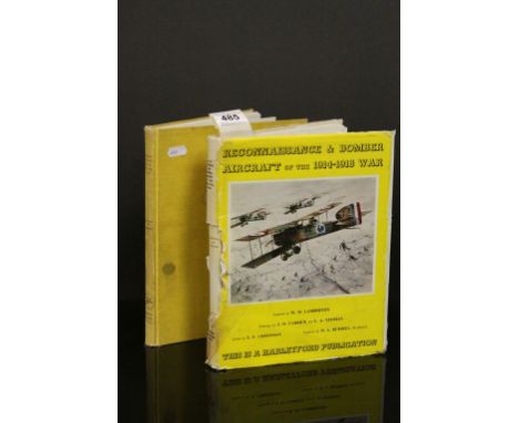 Two vintage Harleyford Publications hardback Books; Reconnaissance &amp; Bomber Aircraft 1914 - 1918 &amp; Fighter Aircraft 1