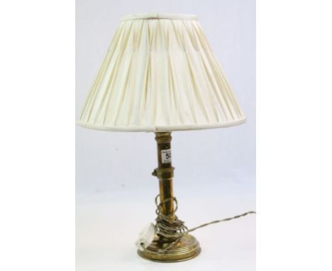 Vintage Brass candlestick Lamp converted to Electric