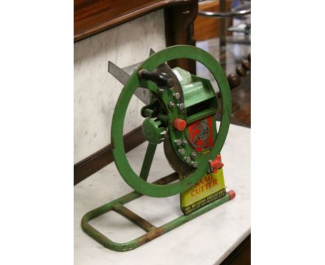 Vintage Metal Head Herb Chopping Machine