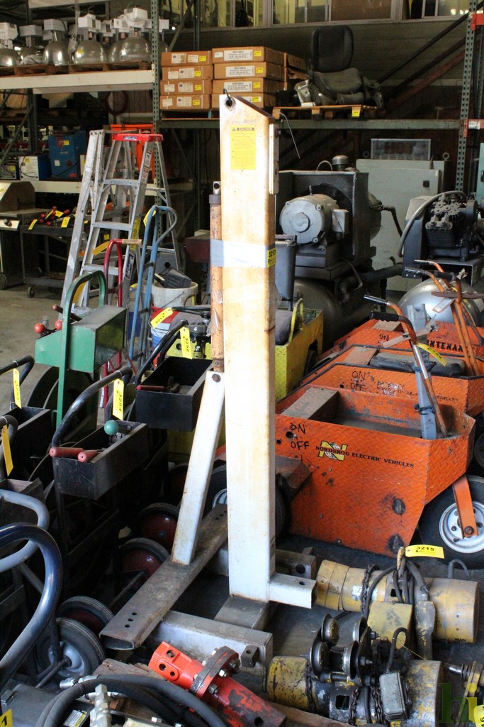 OTC MODEL A, SERIES 1809, 2,000 LB. CHERRY PICKER ENGINE HOIST