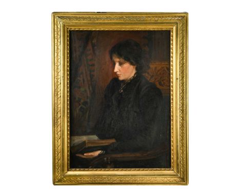 § Ethel Moorhead (Scottish, 1869-1955) Portrait of Dr Alice Moorhead (1868-1910), the artist's sisteroil on canvasin original
