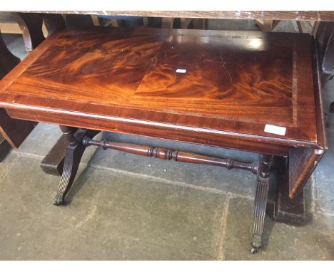 A REPRODUCTION SOFA TABLE