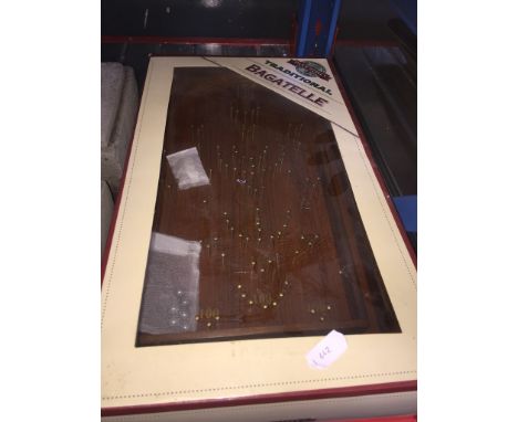 BOXED BAGATELLE GAME