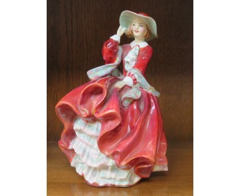 ROYAL DOULTON GLAZED CERAMIC FIGURE- TOP O' THE HILL, HN1834