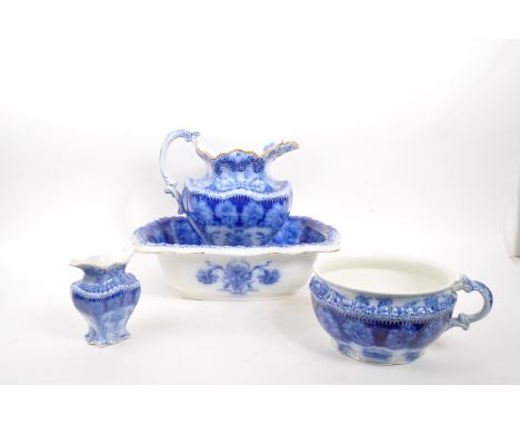 Henry Alcock &amp; Co - A collection of three late 19th Century Victorian porcelain china Henry Alcock &amp; Co items in the 
