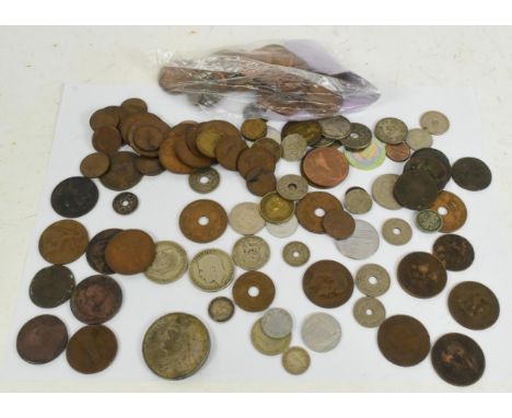 A collection of 18th, 19th and 20th century British and Foreign coins. The collection to featuring examples including a 1794 