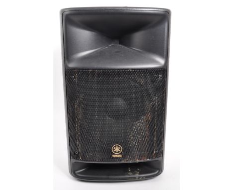 Yamaha - A Yamaha Stagepas 250M portable PA system speaker. Having handle to rear, with a selection of inputs.&nbsp;
