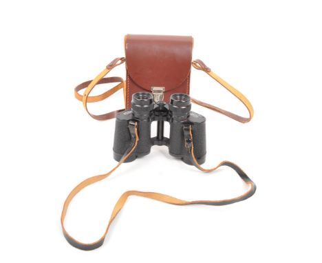 Carl Zeiss for Jena - A pair of vintage mid Century Carl Zeiss&nbsp;Jenoptem binoculars presented in original case 8x30W. The