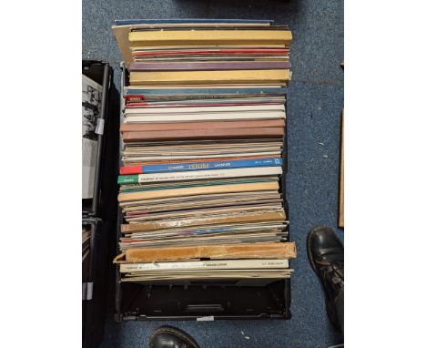 A large collection of vintage 20th century Classical music LP long play vinyl records. To include Ferruccio Busoni, Lios Jana