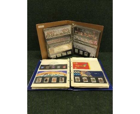 Two albums of first day covers and stamps 