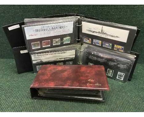 Three albums of first day covers 