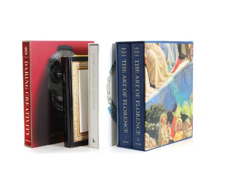 Jewellery: Becker, V: De Grisogono: Daring Creativity, Assouline, 2017. Folio, with slipcase, 8 copies; THE ART OF FLORENCE. 