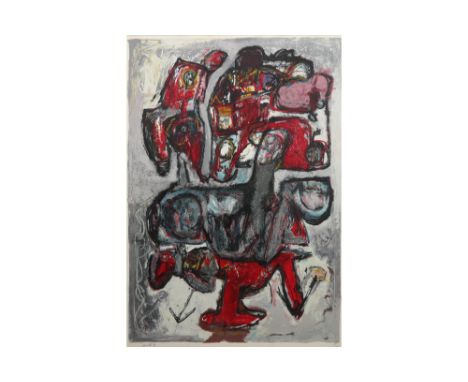 Jacques Doucet signed lithograph printed in colors - dated (19)91 || DOUCET JACQUES (1924 - 1994) grote kleurlitho n° 29/100 