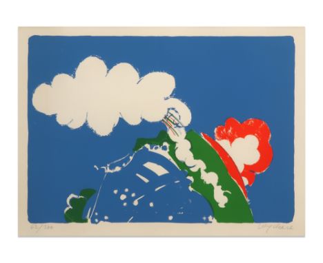 Maurice Wyckaert signed lithograph printed in colors || WYCKAERT MAURICE (1923 - 1996) kleurlitho n° 62/200 met een typisch s