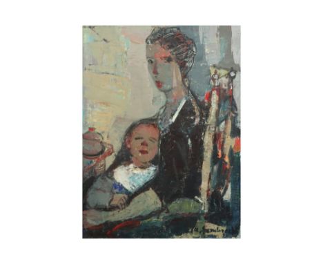 20th Cent. Dutch lithograph printed in colors - signed Kees van Bohemen and dated (19)76 || VAN BOHEMEN KEES (1928 - 1985) kl