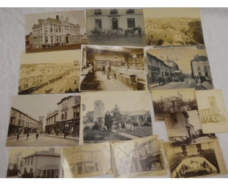 From the photographic archive of JC Burrow, photographer of Camborne - numerous early photographs of Camborne including stree