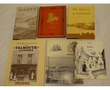 Oliver (SP) Pendennis and St Mawes - An Historical Sketch of Two Cornish Castles 1875; Roddis (RJ) Penryn 1964, dustjacket; T