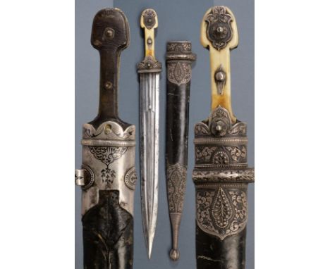 dating: Second half of the 19th Century provenance: Caucasia, Straight, double-edged blade with triple groove, marked in Cyri