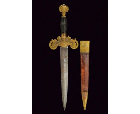 dating: circa 1900 provenance: Toledo, Wide, straight, double-edged blade, finely engraved with allegoric figures and floral 