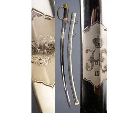 dating: 1914-18 provenance: Russian Empire, Fine, curved, single-and false-edged blade with large fuller, first part with cro