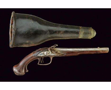 dating: First half of the 18th Century provenance: London, Round, smooth-bore, 16 mm cal. barrel, signed 'BABAR LONDON', fore