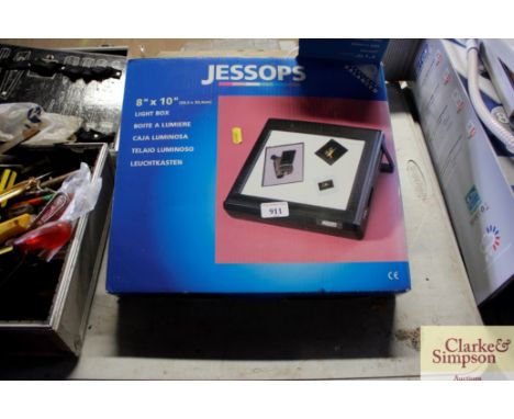A Jessops light box