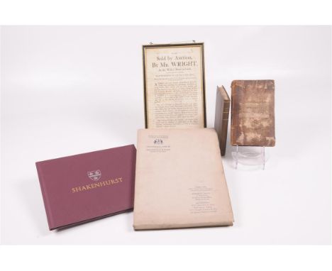 The Law of Auctions or the Auctioneer's Practical Guide
By T Williams author of Everyman His Own Lawyer, printed for Sherwood
