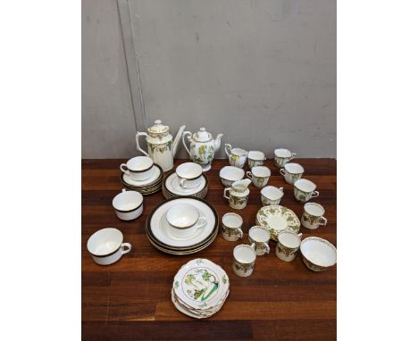 Royal Worcester tea set, Royal Crown Derby Coffee set and a Standard China coffee setLocation:If there is no condition report