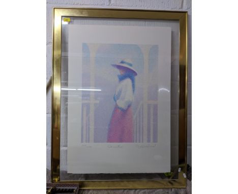 Roy Fairchild-Woodard (1953- ) - Deauville - a signed limited edition colour lithograph, titled and numbered 239/250, and sig