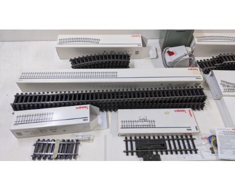 A collection of Marklin gauge 1 model railway equipment to include track and transformerLocation:If there is no condition rep