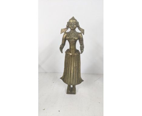 An Indian bronze model of a goddessLocation:If there is no condition report shown, please request 