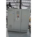 3x (no.) Double door control cabinets and associated PLC, relays and connectors