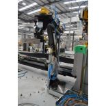 Tool positioning stand and jig with pneumatic clamp attachments