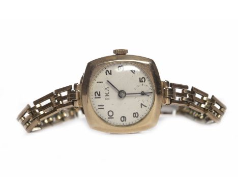 TWO LADY'S EARLY TWENTIETH CENTURY NINE CARAT GOLD MANUAL WIND WRIST WATCHESone with a round gold coloured dial marked BEBE, 