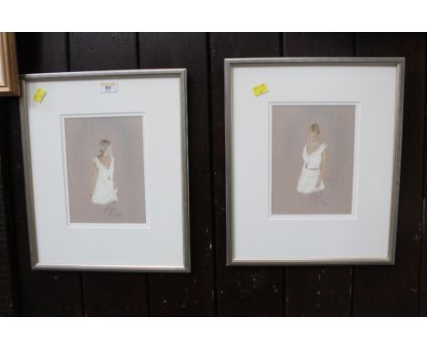 2 signed limited edition portrait prints 