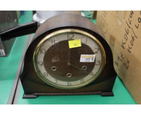 A vintage mantle clock 