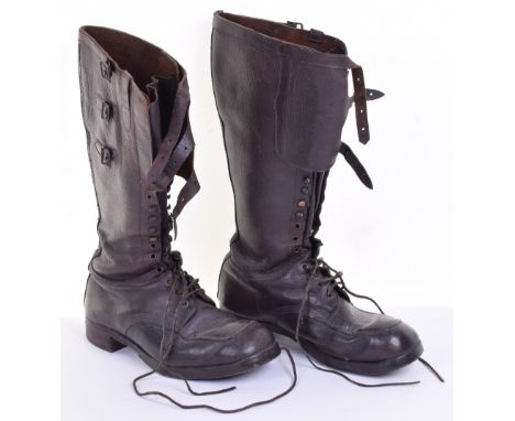 WW1 Royal Field Artillery Other Ranks Boots, interesting pair of the special pattern boots worn by members of the Royal Field