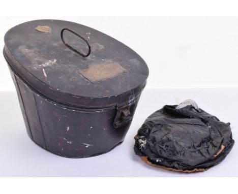 Shako Storage Tin Attributed to Brigadier General James Lochhead Jack DSO & Bar, Who’s Detailed Diaries Kept During the Great