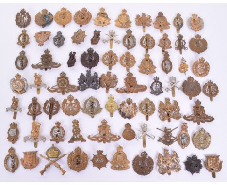 Quantity of Cap Badges Relating to Corps and Services, from various periods including, Royal Artillery, R.A.M.C., R.A.O.C (in