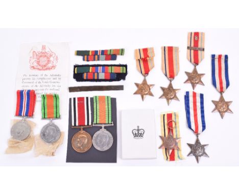Selection of WW2 Campaign Medals, consisting of 3x Africa Campaign stars (one with North Africa 1942-43 bar), 2x France and G